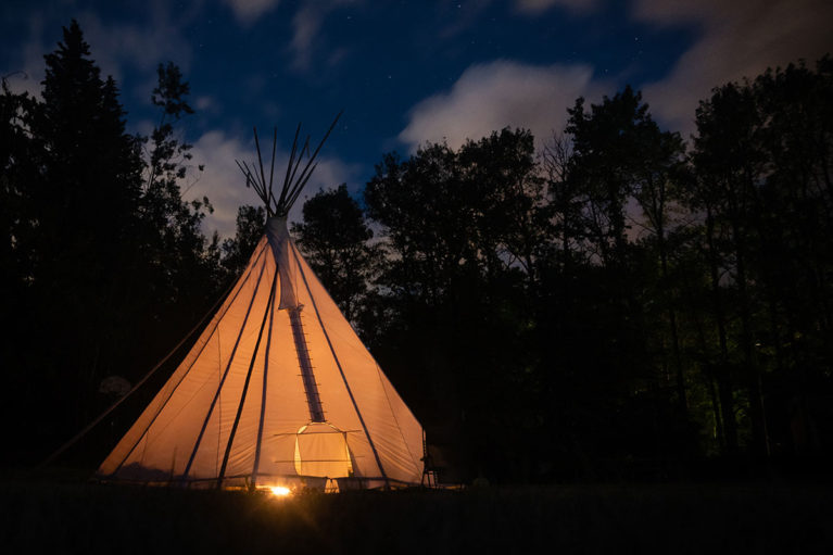 Übernachtung im Tipi - Urlaub am Bauernhof, Laubichlhof